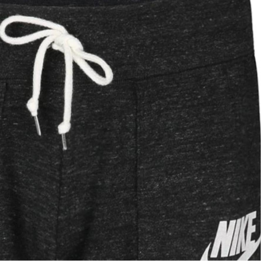 Nike Sportswear Knitted Casual Sports Shorts Women Shorts Gray Black 904536-010
