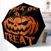 1pc Halloween Trick or Treat Automatic 3-Fold Umbrella Design, Cute Cartoon Pattern, Portable Outdoor Umbrella, Perfect, Holiday Gift for Disney