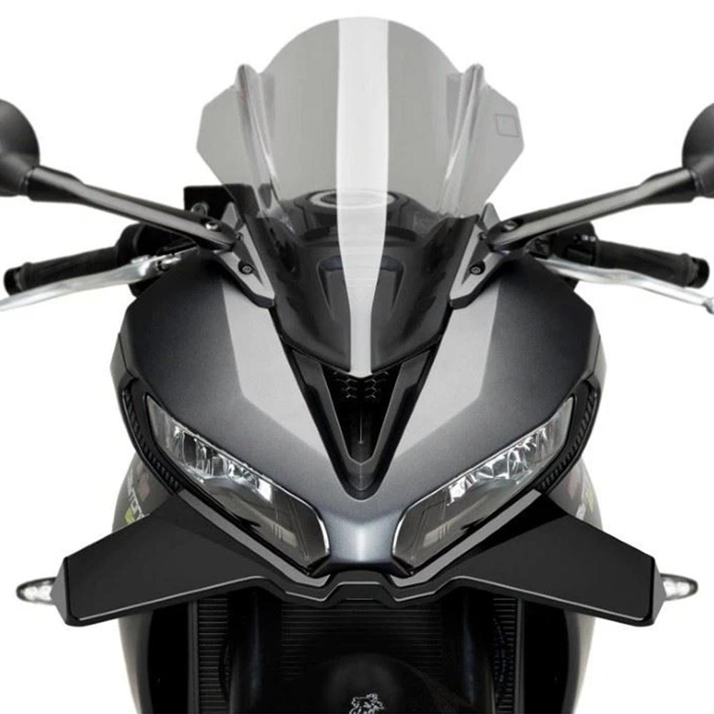 For Daytona 660 2024 2025 Side Wind Wing Cover Aerodynamics Fairing Winglets Motorcycle Front Lip Spoiler Lower Shroud Wing