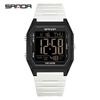 Sanda Multifunctional Dual-Time Sports Watch for Teens - Stopwatch, Waterproof, Luminous, Electronic