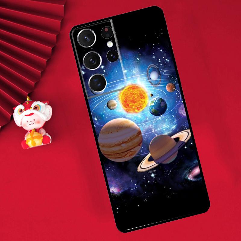 

Outer Space Planet Stars Moon Case For Samsung Galaxy S24 S23 S22 S21 Ultra S20 FE Note 20 10 Plus S8 S9 S10 Back Cover Galaxy S9