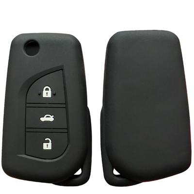 For Corolla 2020 Key Fob Case Cover for Toyota Auris Corolla Reiz Avensis Verso Yaris Aygo Rav4 Scion TC IM 2016 Keychain Bag