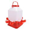 Automatic Poultry Waterer Multifunctional Large Capacity 8 Bowls Poultry Waterer Dispenser for Farm