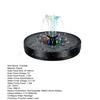 Solar Floating Bath Fountain with Colorful LED Lights Rechargeable Bathtub Water Sprinkler for Kids Automatic Operation Bath Tub Fountain for Pool Tub