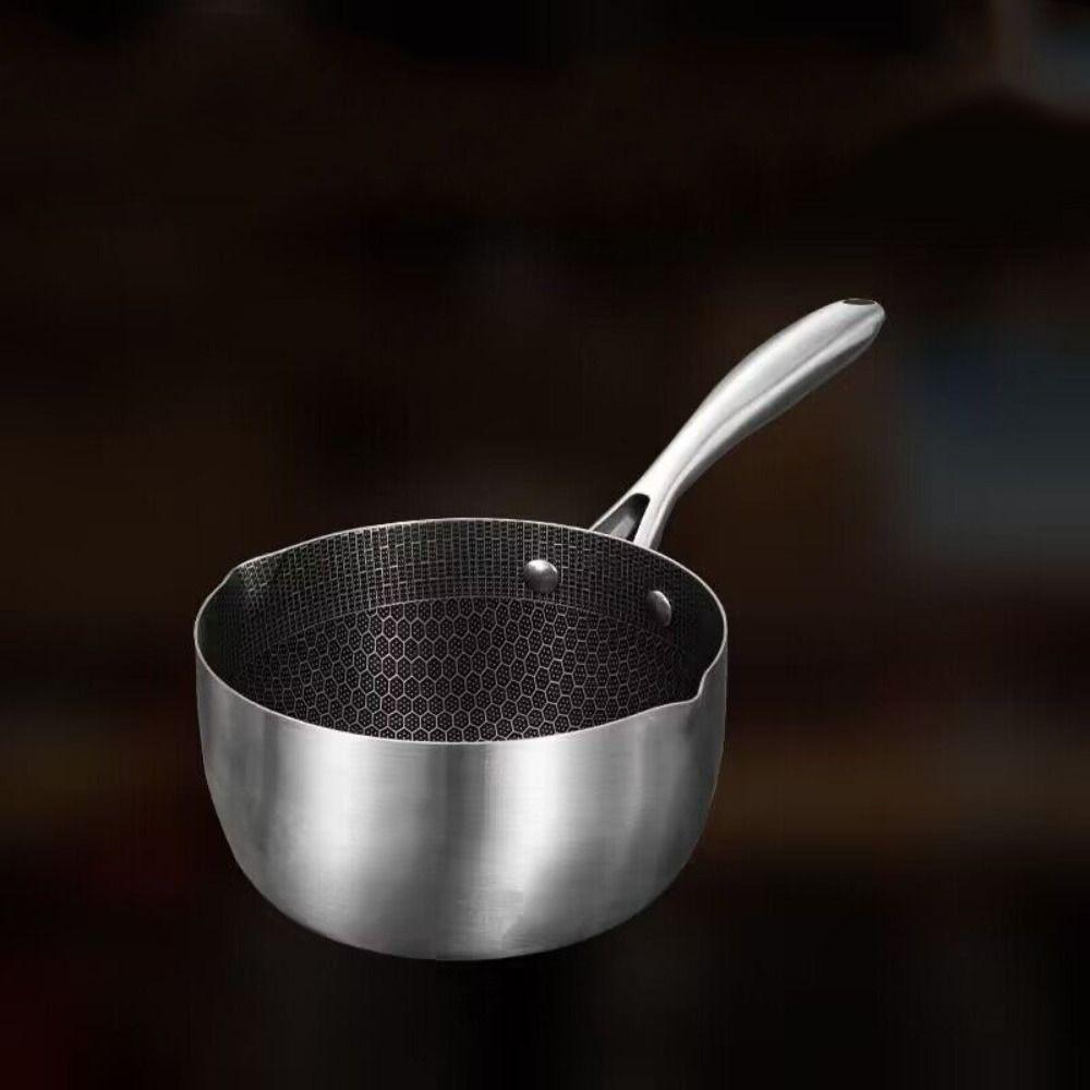 Japanese Style Fryer Pan Stainless Steel Saucepan Cookware Deep Fryer Pot Oil Pot