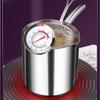 CUGF New Household Small Mini Oil-saving Stainless Steel Large Capacity Multifunctional Small Fryer