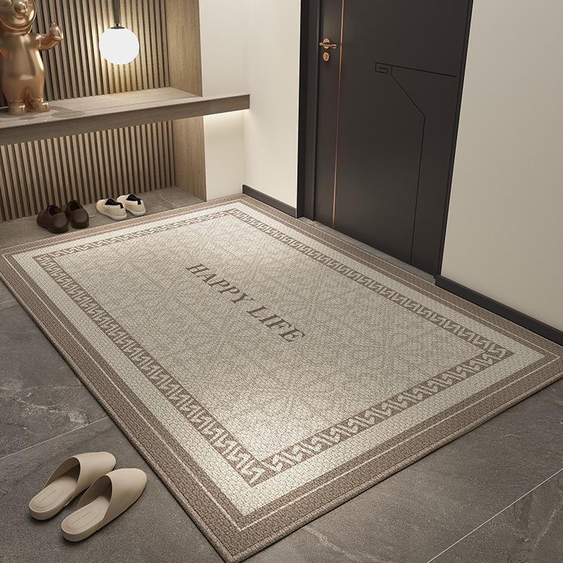 Door Floor Mat, Dirt-Resistant And Easy To Take Care Of, Non-Slip Entrance Door Floor Mat, Advanced Sense Of Door Carpet Dust Removal Door Mat