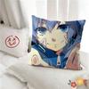 Pc Anime KKageRoUU PPrOjeCtT Pillow Case Fashion Square Pillowcase Bedroom Sofa Room Ins Decoration Leisure