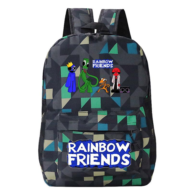 Cartoon Backpack For Primary School Students, Junior High School Students, Campus Burden Reduction Schoolbag Wide Shoulder Large Capacity Computer Bag
