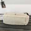Men Solid Color Shoulder Bag Women Large Capacity Water-Repellent Commuter Crossbody Bag