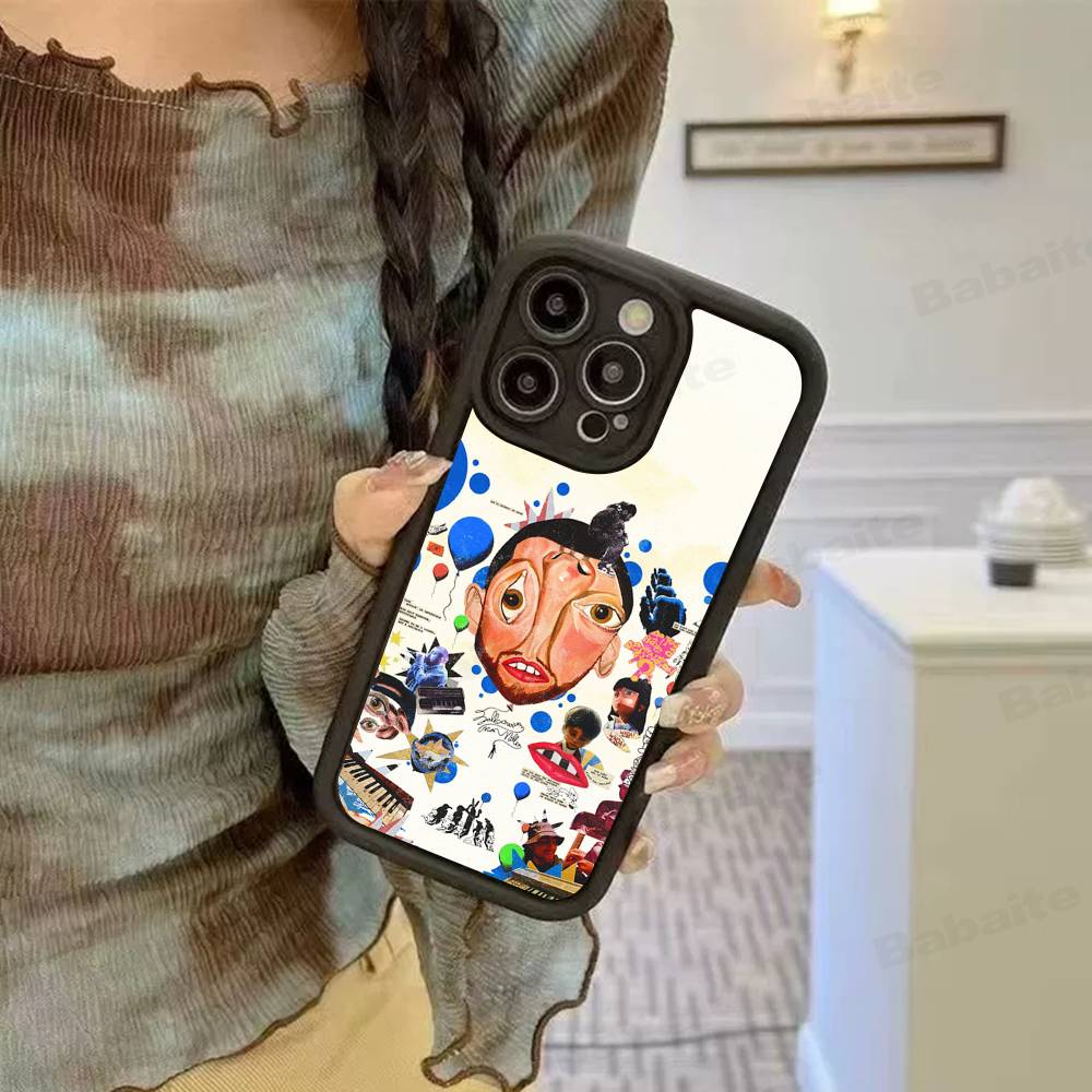 Custodia Morbida in Silicone Cool M-mac Miller per Telefono per iPhone 17 16 14 13 12 11 15 Pro Max Plus Air Cover