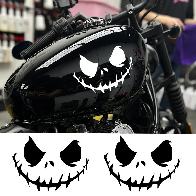 Pumpkin King Car Stickers for Window Glass Bumper Door Decoration Racing Helmet Decals Cool Moto Body Styling Halloween Elements