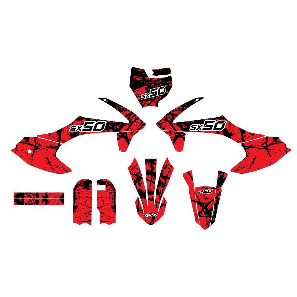 Waterproof Decorative Stickers for KTM SX 50 2016-2023 Off-Road Motorcycle