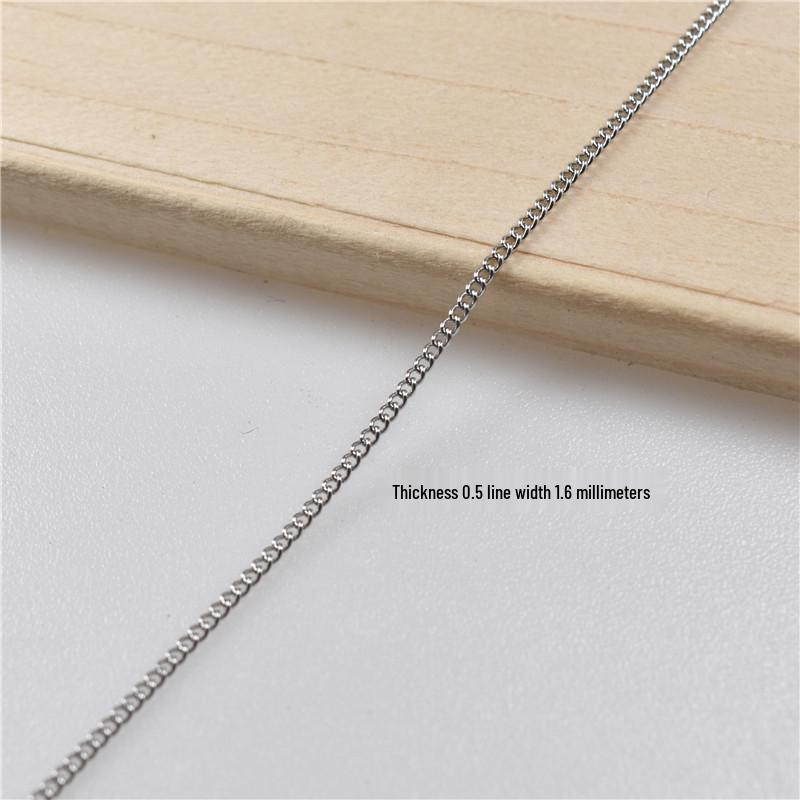 Nerezový kuličkový a osmičkový řetízek na klíče s boční visačkou (0.5-2.0mm) pro Zobrazení Plakátů.