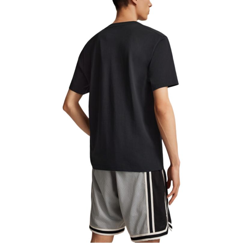 Li Ning CBA Collection T Shirt Unisex Black AHSVC33-2