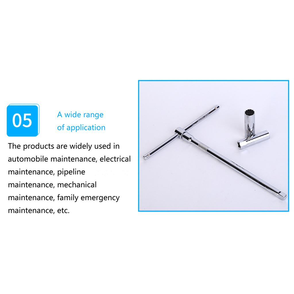 Universal 14mm/16mm For Spark Plug Socket 12 Point Remover Wrench Removal Tool 12 Angle Drive Repair Accessories