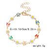 Süßes Gänseblümchen Armband Mode Persönlichkeit Minimalistisch Ästhetisch Blumen Anhänger Armband Für Frauen Hochzeitsfeier Zirkon Geschenk
