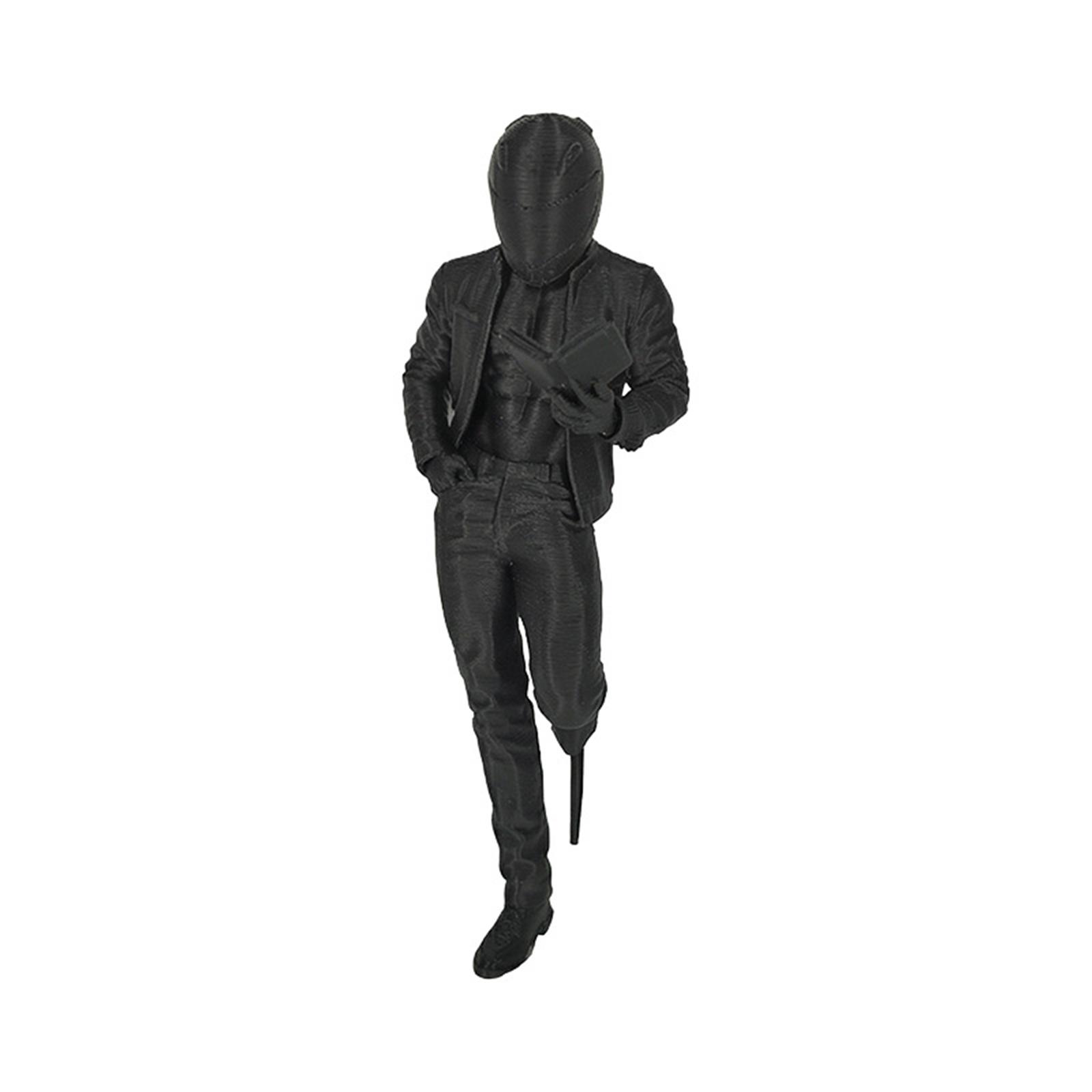 

Printed Racing Driver Bookmark With Helmet, Funny Ornament One Size чёрный