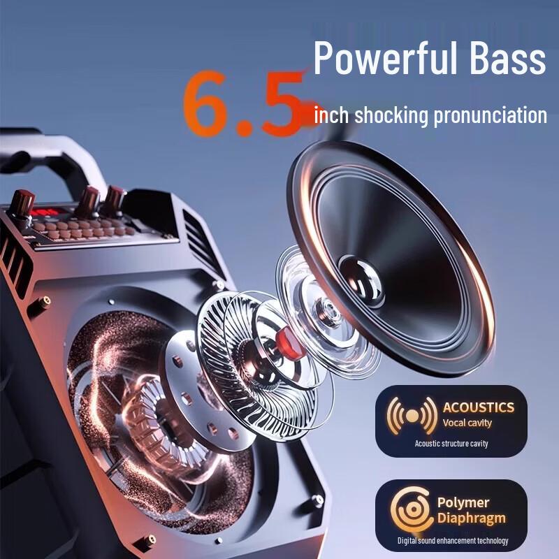 Newmine Venkovní Bluetooth Karaoke Reproduktor CN zástrčka (adaptér součástí dodávky)