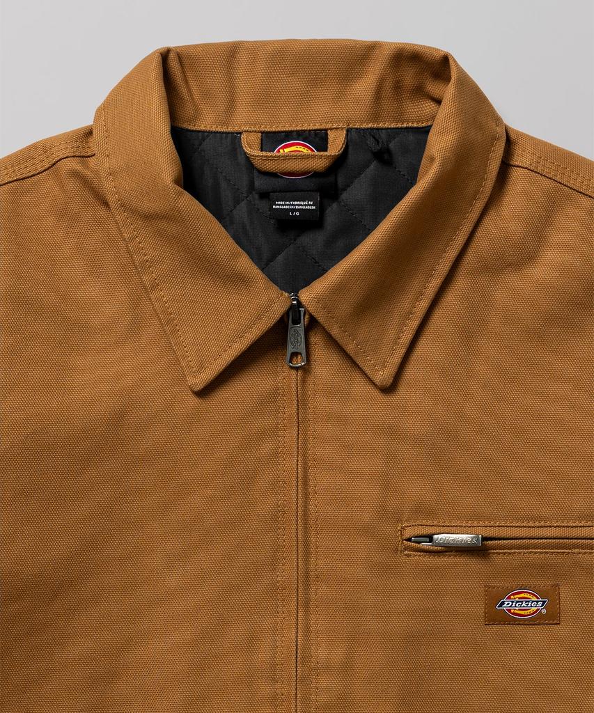 Dickies Płócienna Kurtka Robocza Malarza Brązowy Płótno Kaczka