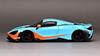 CM MODEL McLaren 765LT Finished Product 1/64 Orange/Blue