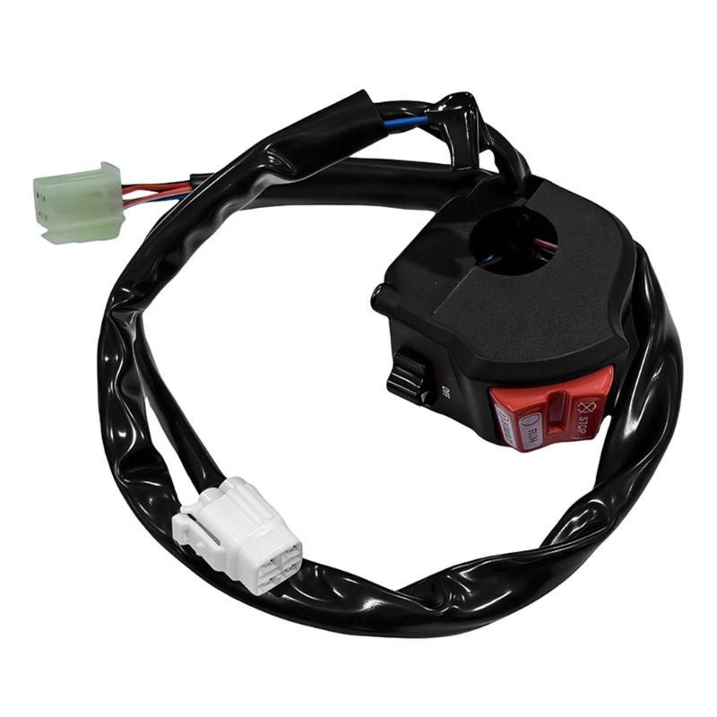 Strong ABS Motorcycle Start Stop Button Motorcycle Customizable On Off Switches Suitable for Multiple Bike Models