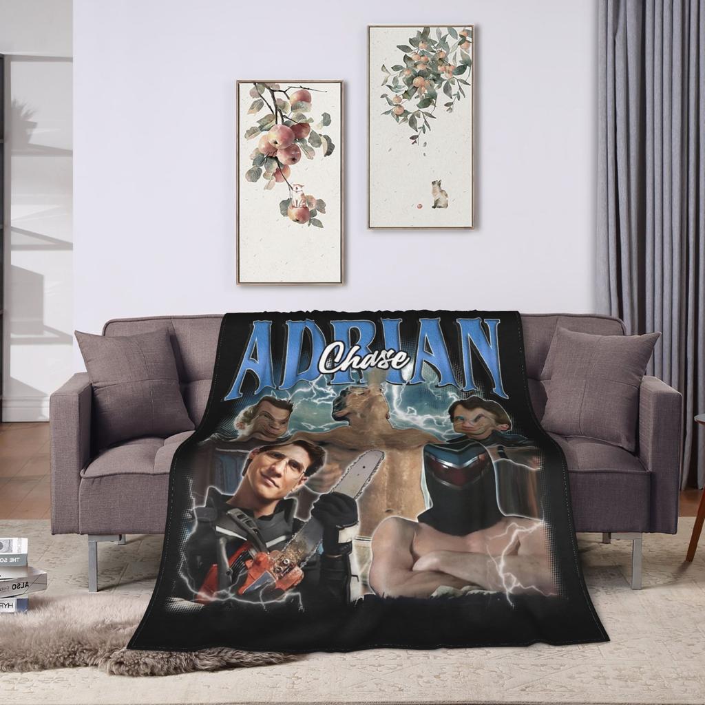 Vigilante Adrian Chase Peacemaker Blanket Coral Fleece Plush Multi-function Ultra-Soft Throw Blankets for Home Couch Bedspreads