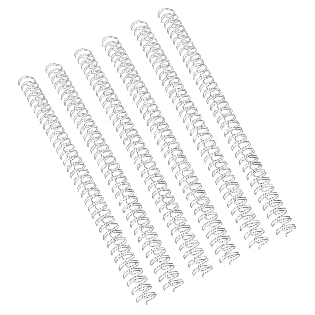 100 Stück Spiralbindespiralen 34   3:1 Teil   Papier Doppelspirale Bindespiralen 120 Blatt Kapazität 14,3 mm Durchmesser
