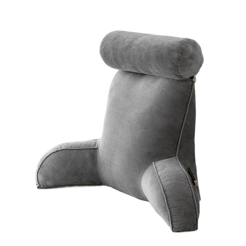 Comfortable Reading Pillow with Lumbar & Neck Support for Dorms, Bay Window, or Bed.