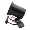 12V Car Motocycle 3 Tone Sound Loud Car Warning Alarm Speaker Siren Air Horn Loudspeaker Car Electric Horn 12V 20W Universal