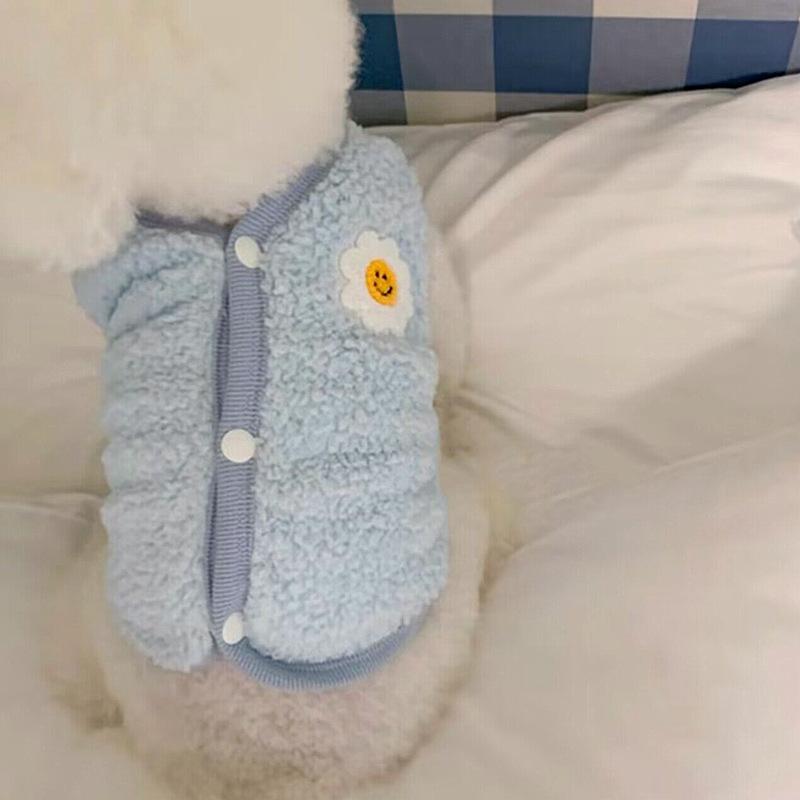Pet Autumn And Winter Clothing Dog Vest Cat Teddy Bichon Pomeranian Small Puppy Poodle Schnauzer Clothes