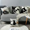 Halloween Decor Pillow Covers Decorative Throw Pillow Covers Outdoor, Pumpkin Witch Cat Boo Ghost Cushion Case For Home Couch