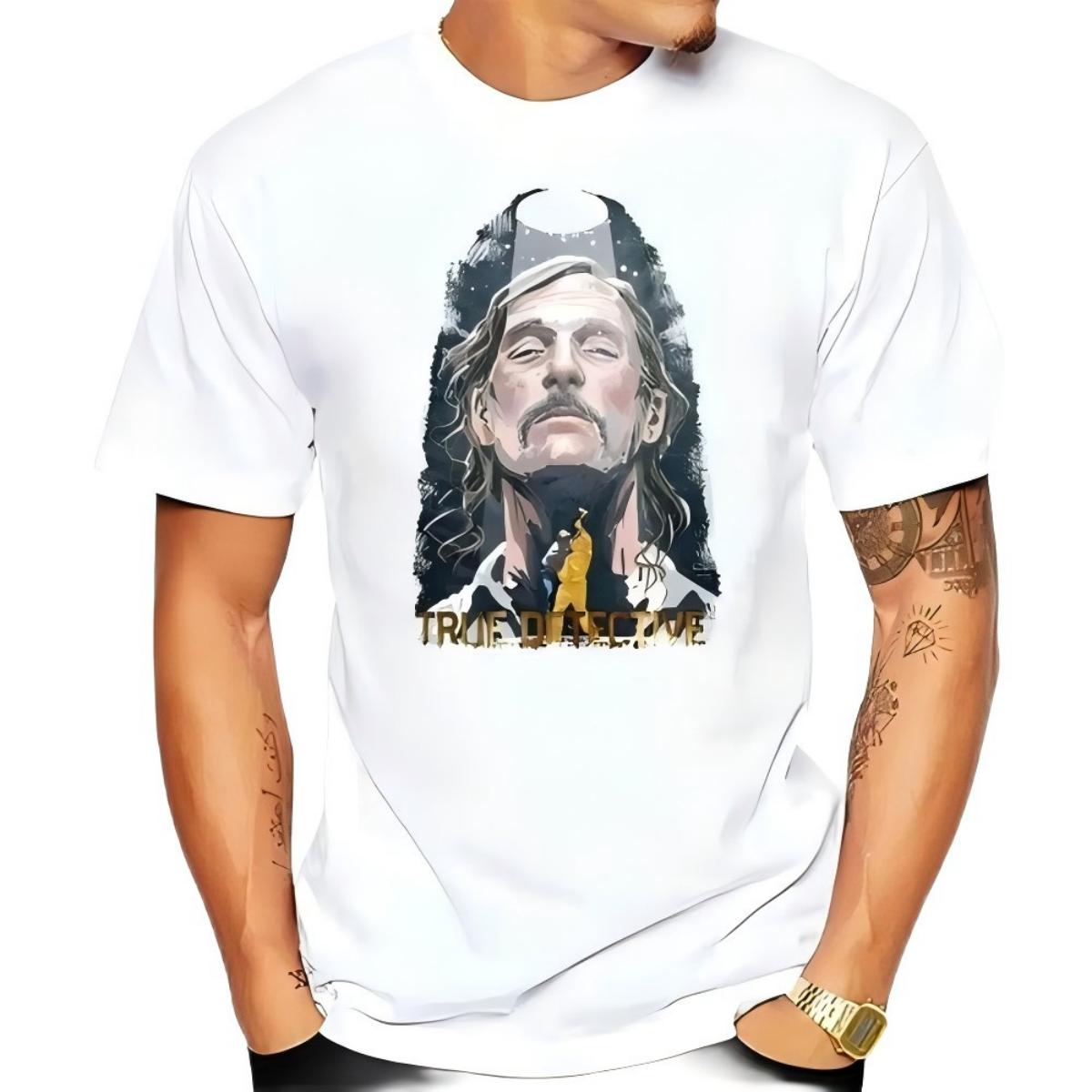 True Detective T-Shirt 3XL белый