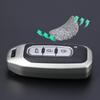 TPU Leather Car Smart Remote Key Cover Case For Ford Territory EV Bag Shell Holder Protector Key Chain Auto Accessories
