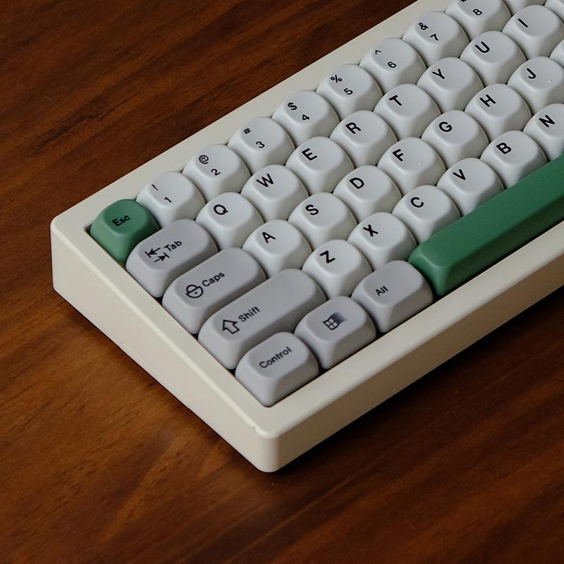 Retro 9009 MOA/KOA Korean/Russian Phonetic Keycaps – 139-Piece PBT Dye-Sublimated Mechanical Keyboard Set