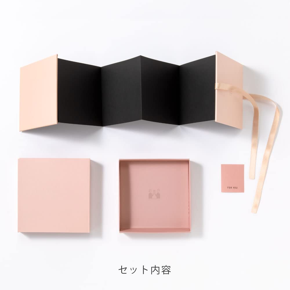 Iroha Publishing Instax Square Photo Block Album BLOCK ALBUM Instax Size Accordion Album [PINK BEIGE] GHAC-02