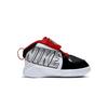 Nike Team Hustle D 9 Auto Mid Top Basketball Shoes Black White Infant And Toddler CK0617-001