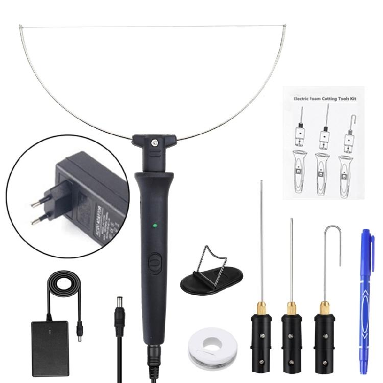 4-in-1 Schaumstoffschneider Heißdrahtschneider Elektrische Schneidemaschine Stift Werkzeuge Set