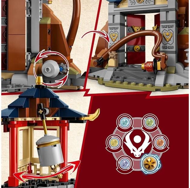 LEGO Ninjago 71795 Храм энергии дракона