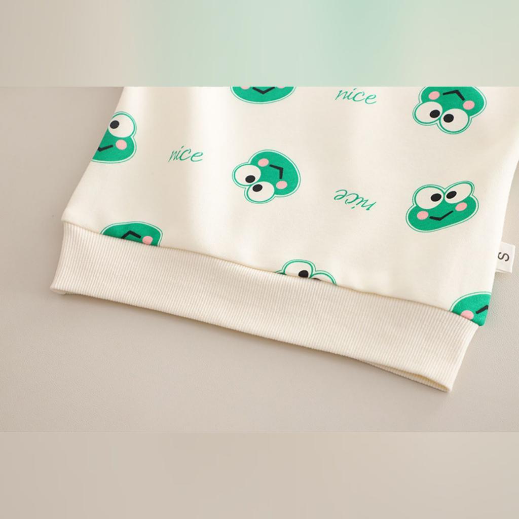 Kids Casual Long-Sleeve Set, Comfortable Daily Wear Outfits