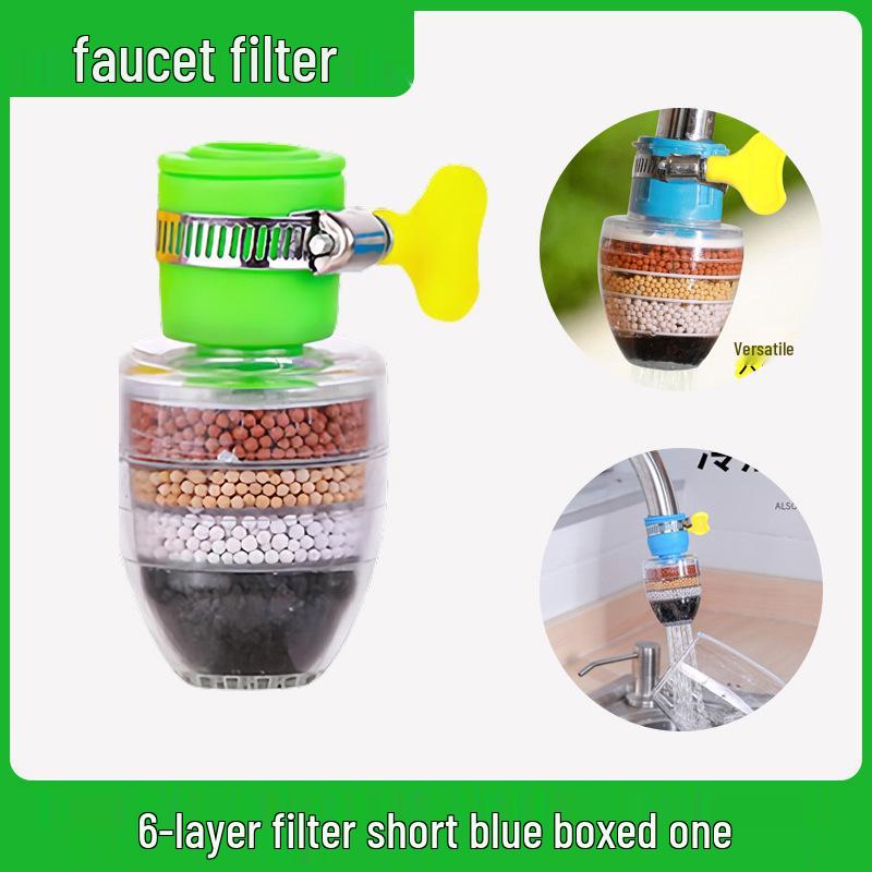 Universal Splash-Proof Kitchen Faucet Water Filter Adapter