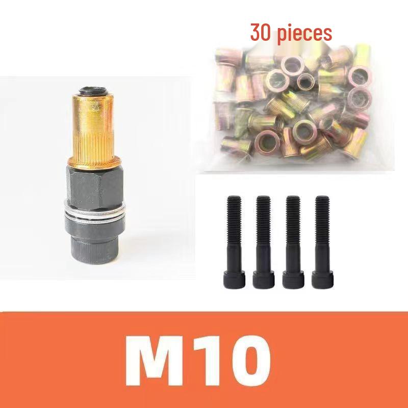 Manual Blind Rivet Nut Tool for Sheet Metal & Car License Plates