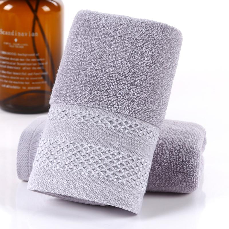 

Комплект из 2 шт., белые плотные банные полотенца из 100% хлопка, мягкие и хорошо впитывающие, для душа, 100% хлопка, многоцветные, 74x34 см 34x74cm 2pcs