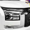 Headlight Covers for Mitsubishi Triton L200 2025 2025 Montero Sport Pickup Double Cab Front Lamp Hood Car Exterior Accessories