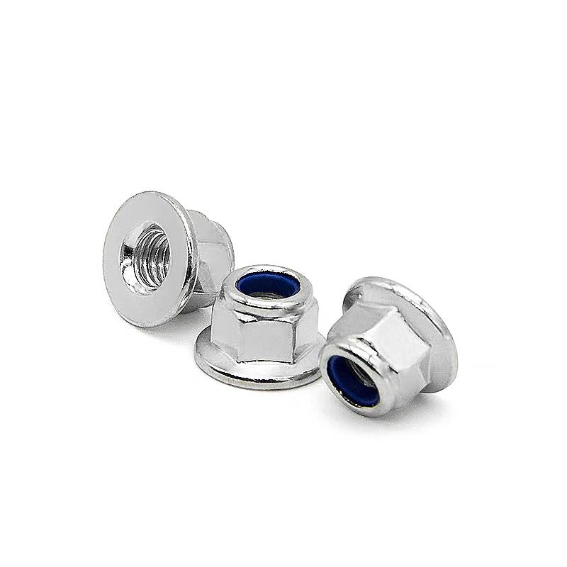 GUWANJI Non-Metallic Insert Hex Flange Lock Nut