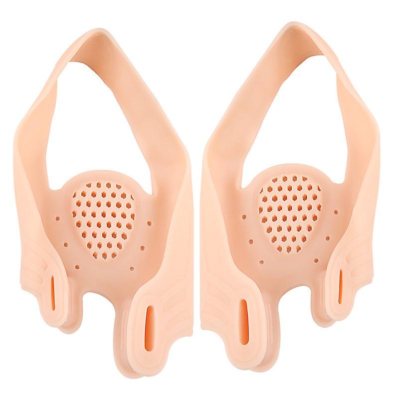Double-hole Toe Splitter, Thickened Pedicle Shock Absorption, Arch Massage Half-yard Pad, Flexible Anti-wear Tension Belt Can Be Cut