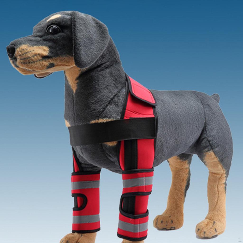 Περιλαίμια γονάτων για κατοικίδια Προστατευτικά αγκώνων για σκύλους Φορητά Ελαφριά Αξεσουάρ Άνετα Μονωμένα