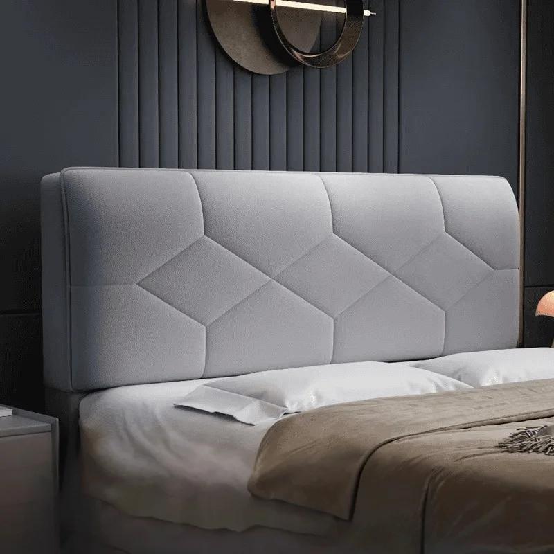 Elastic All-inclusive Diamond-Texture Bedhead Cover Waterproof Technology Cloth Thick Quilted Padded Bedside Headboard Cover