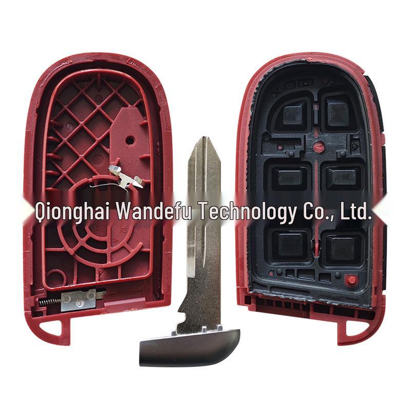 Key Shell for Jeep, Chrysler, Dodge, Hellcat, SRT, Challenger, Grand Cherokee
