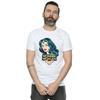 Wonder Woman Mens Head Cotton T-Shirt